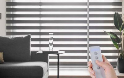 Tirai Gulung Otomatis/Motorized Blind Lebih Efektif dan Mudah Digunakan