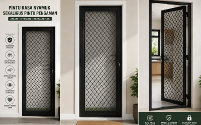 Pintu Kasa Nyamuk Nove untuk Rumah yang Lebih Aman dan Nyaman